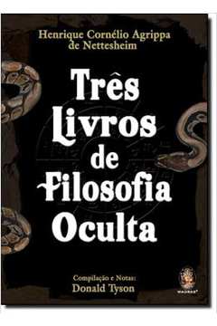 Três Livros de Filosofia Oculta ( Novo- Lacrado)  - Henrique Cornélio Agrippa de Nettesheim