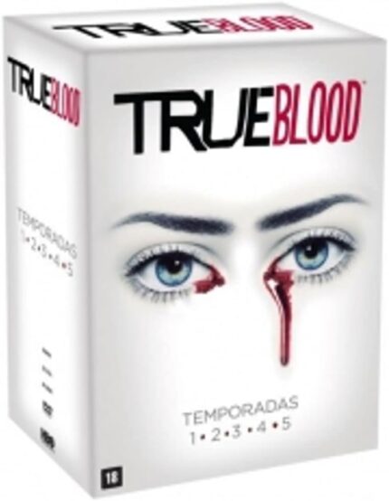 Box True Blood - 1ª A 5ª Temporada - 25 Discos