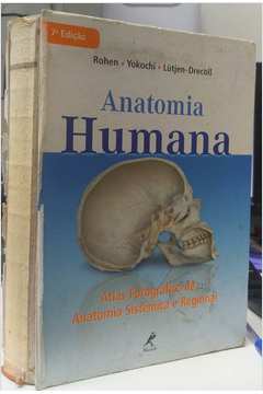 Anatomia Humana: Atlas Fotográfico de Anatomia Sistêmica 7ªedição  - Rohen; Yokochi
