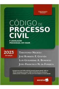 Código de Processo Civil- 2023- 54ª Edição ( Novo-lacrado) - Theotonio Negrão