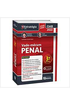 Estratégia Oab: Vade-mécum Penal: Estratégia - 3ª Edição ( Novo ) / Cristiano Rodrigues / Ivan Marques
