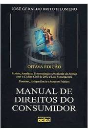 Manual de Direito do Consumidor - 5ª Edição / José Geraldo Brito Filomeno