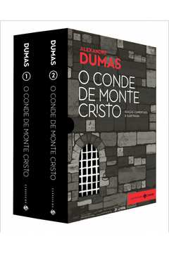 Box- o Conde de Monte Cristo- Edição Comentada e Ilustrada- Alexandre Dumas