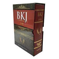 Bíblia King James 1611 Com Estudo Holman - Marrom Com PretO