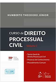 Curso de Direito Processual Civil Vol. 1 - Humberto Theodoro Júnior