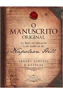 O Manuscrito Original ( Livro de Bolso) -Napoleon Hill