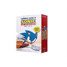 Box - Lendo Com o Sonic - the Hedgehog - Vol. 7 ao 12( Novo- Lacrado)  -  Ian Flynn