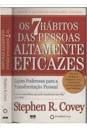 Os 7 Hábitos das Pessoas Altamente Eficazes ( Usado)  - Stephen R. Covey