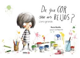 De Que Cor São os Beijos? Livro Grande ( Novo)  - Rocio Bonilla