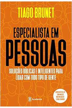 Especialista Em Pessoas ( Novo- Lacrado) - Tiago Brunet