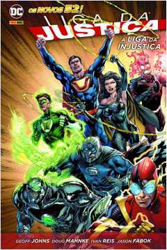 Liga da Justiça - a Liga da Injustiça ( Autografado)  - Geoff Johns