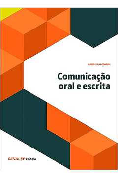 Comunicação Oral e Escrita (currículo Comum) Senai- Sp