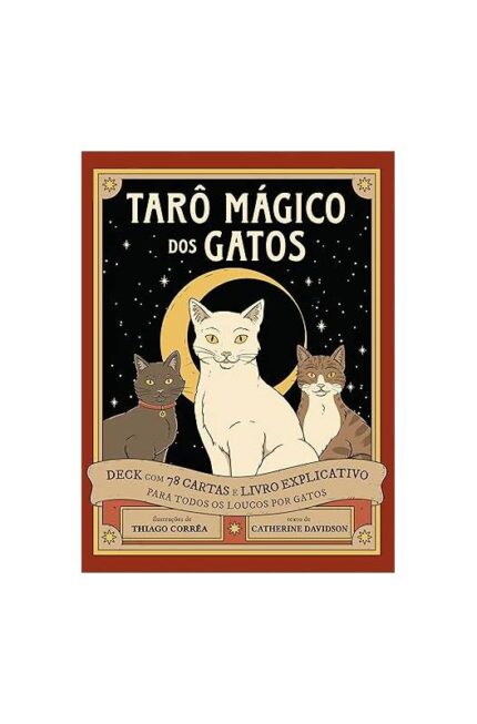 Tarô Mágico dos Gatos ( Novo- Lacrado)- Catherine Davidson