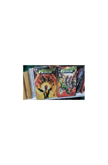 Lanterna Verde - a Guerra dos Anéis -2 Volumes  ( Autografados)