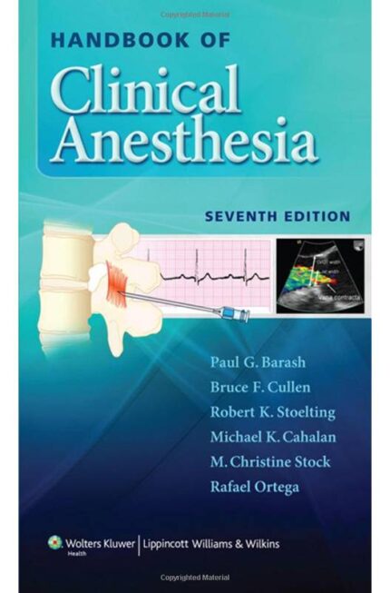 Handbook of Clinical Anesthesia - Paul Barash