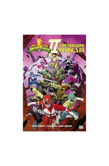 Power Rangers e Tartarugas Ninja Vol. 2 ( Novo- Lacrado)- Ryan Parrott