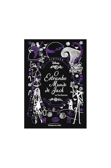 O Estranho Mundo de Jack- Vintage- Tim Burton
